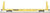 Atlas HO Scale 62' Bulkhead Flatcar TTX/TTPX (Yellow/Black Logo) #804019