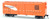Bowser HO Scale 40' Single-Door Steel Boxcar Western Pacific/WP (Orange) #1953