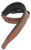 Levy's MSS2-BRN 3" Signature Series Garment Leather Strap Guitar/Bass-Brown