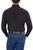 ELY Cattleman Long Sleeve Black Solid Western Shirt