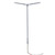 Atlas HO Scale Double-Arm Parking Lot Light 3-Pack with Warm White LED (Gray)