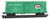 Micro-Trains MTL N-Scale 40ft Rebuilt Box Car Penn Central/PC/Jade Green #252455