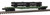 Atlas O Scale 52'6" Flatcar with Load (2-Rail) Burlington Northern/BN #612770