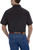 ELY Men's Short Sleeve Black Western Shirt