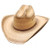 Western Express Palm Straw Western Cattleman Hat - Large