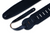 Levy's M4GF-BLK 3.5" Foam Padded Garment Leather Guitar/Bass Strap - Black