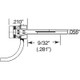 Kadee HO Scale #158-50 Whisker Scale Head Magne-Matic Couplers Medium 50pk