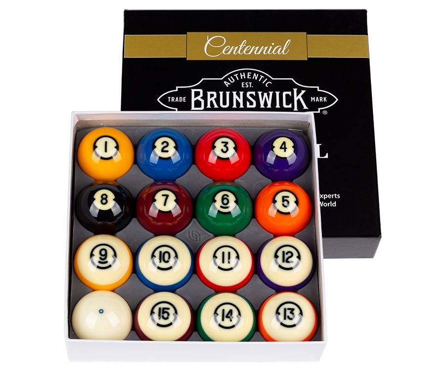 Brunswick Centennial Pool Balls, Billiards Balls