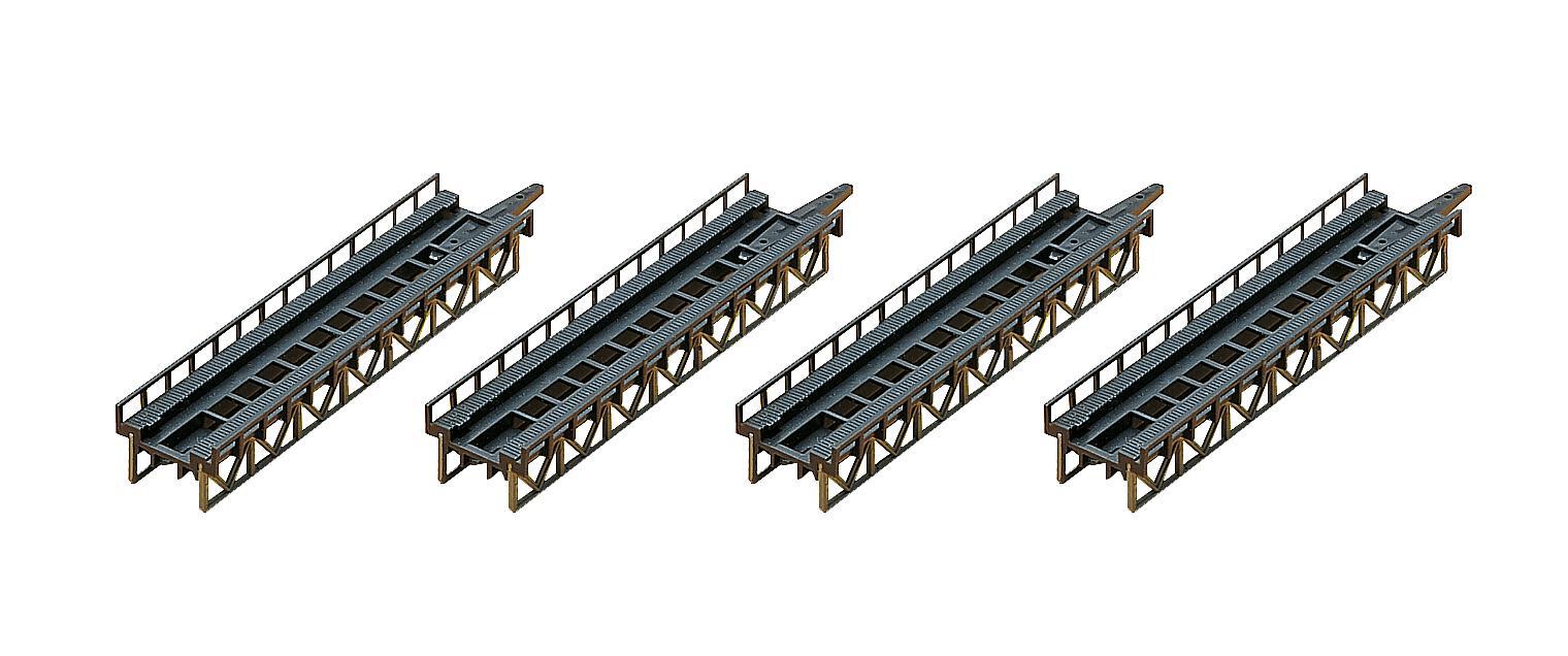 Faller Z Scale Building/Structure Kit Set of 4 Straight