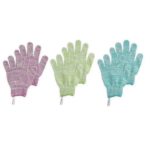 Ecotl rcyc bath gloves ( 6 x 1 pair )