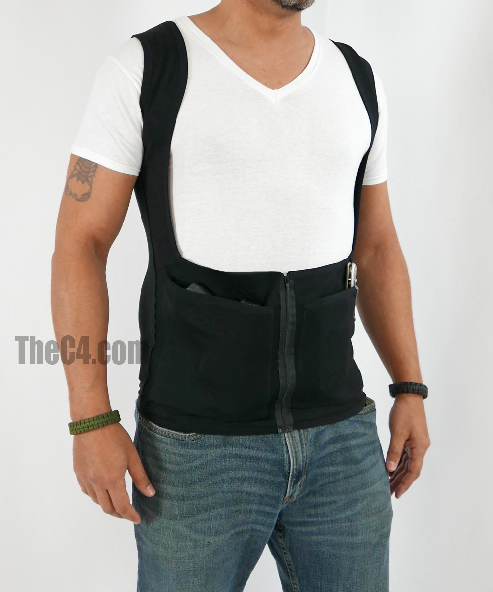 Front Carry Double Holster Tank/ C4