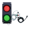 4 Inch Diameter Lens LED Stop & Go Loading Dock Traffic Light - 3 Way Switch, Power Cord (Plug And Play)