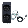 4 Inch Diameter Lens LED Stop & Go Loading Dock Traffic Light - 10 foot Cable, 3 Way Switch, 8ft Power Cord (Plug And Play)