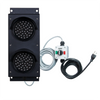 4 Inch Diameter Lens LED Stop & Go Loading Dock Traffic Light - 3 Way Switch, Power Cord (Plug And Play)