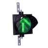 8 Inch Diameter LED Traffic Light Signal 2 IN 1 RED X /GREEN ARROW, 110/220VAC (Ready to Wire)