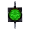 12 Inch Diameter 2-in-1 Lens LED Stop-Go Loading Dock Traffic Light, 2 Color, 110/220VAC (Ready to Wire)