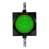 12 Inch Diameter 2-in-1 Lens LED Stop-Go Loading Dock Traffic Light, 2 Color, 12/24VDC (Ready to Wire)