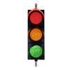 12 Inch Diameter Lens LED Traffic Light Signal, 3 Color, 110/220VAC (Ready To Wire)