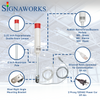 Ethernet LED Tower Light with Integrated Web UI (HMI)