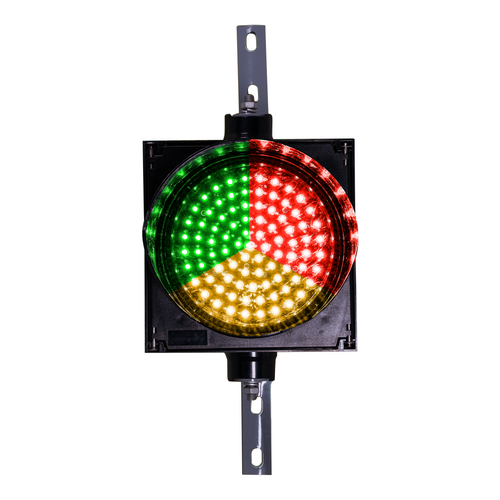 4 Inch Diameter Lens LED Stop And Go Loading Dock 110/220 VAC Traffic  Light- 2 Color, RED/GREEN (Ready To Wire) 