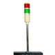 Signaworks-PPT-150-Production Pace Timer with Tower Light- Andon LED Two Light Red Green 2 Lights