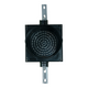 8 Inch Diameter 3-in-1 Lens LED Stop-Go Loading Dock Traffic Light, 3 Color, 12/24DC (Ready to Wire)