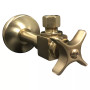 KOHLER K-7637-BV TOILET SUPPLY 3/8 W/STOP BRUSHED BRONZE
