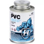 Clear PVC Plastic Pipe Cement, Medium Body/Set, Quart