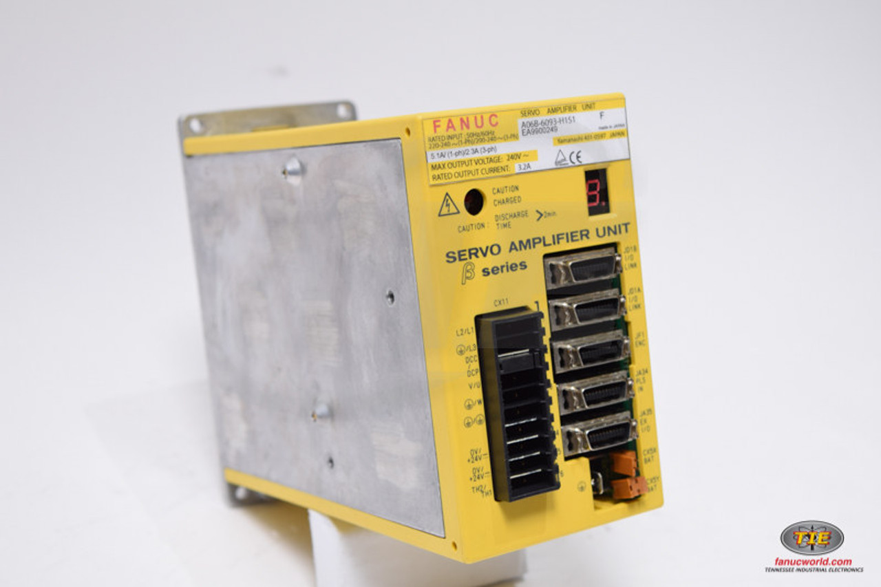 Fanuc A06B-6093-H159 Servo Amplifier 保証 Fanuc A06B-6093-H159 Servo Amplifier 保証 - メルカリ