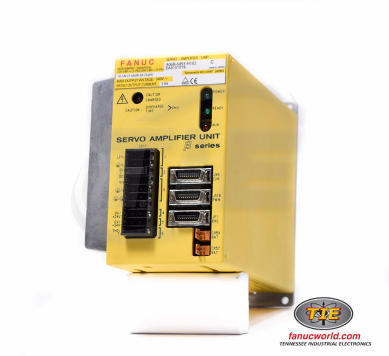 FANUC SERVO AMPLIFIER UNIT A06B-6093-H111 (動作保証)-