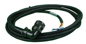 MP-22-A-90-10M - 10 METER STANDARD POWER CABLE, 90 DEGREE, SIZE 22 AMPHENOL TO CRIMPS