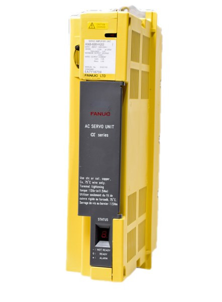 A06B-6089-H203 - 2 AXIS ALPHA SERVO DRIVE MDL SVU 2-20/20