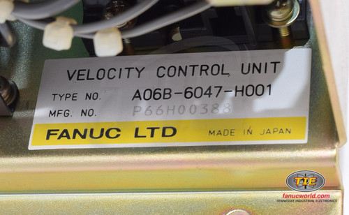 Fanuc A06B-6047-H001 or A06B6047H001 DC Servo Drive - Fanucworld