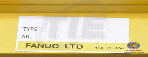 Amplificateur Servo Fanuc A06B-6058-H331 – D'occasion, Testé Et Fonctionnel