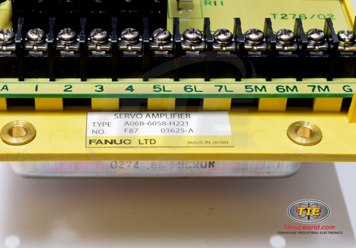 Fanuc A06B-6058-H221 or A06B6058H221 AC Servo Drive - Fanucworld