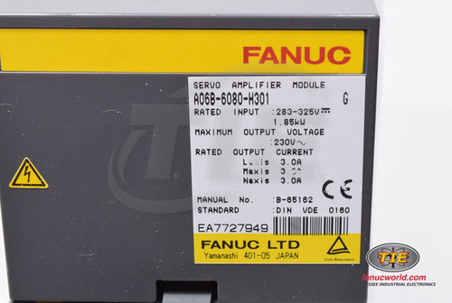 FANUC A06B-6088-H230#H501 (FANUC A06B6088H230#H501)| Elmi Elettronica FANUC A06B-6088-H230#H501 (FANUC A06B6088H230#H501)| Elmi Elettronica