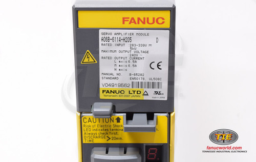 Fanuc A06B-6114-H205 or A06B6114H205 Spindle Amplifier Module