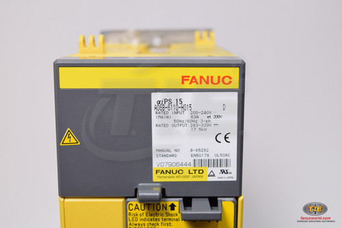 Fanuc A06B-6110-H015 or A06B6110H015 Power Supply Module - Fanucworld