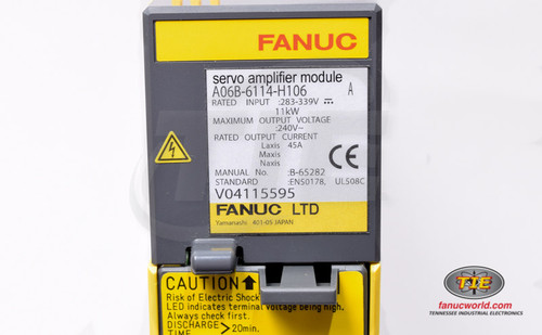 Fanuc A06B-6114-H106 or A06B6114H106 Servo Amplifier Module