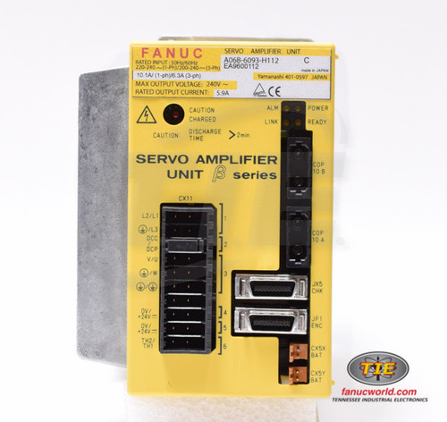 FANUC SERVO AMPLIFIER UNIT A06B-6093-H112 (動作保証)-