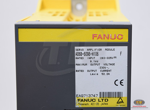 Fanuc A06B-6096-H106 or A06B6096H106 Servo Amplifier Module