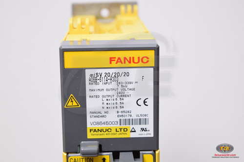 Fanuc A06B-6114-H303 or A06B6114H303 Servo Amplifier Module