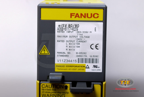 Fanuc A06B-6117-H209 or A06B6117H209 Servo Amplifier Module