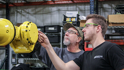 Dedicated robot repair support from T.I.E. Industrial technicians