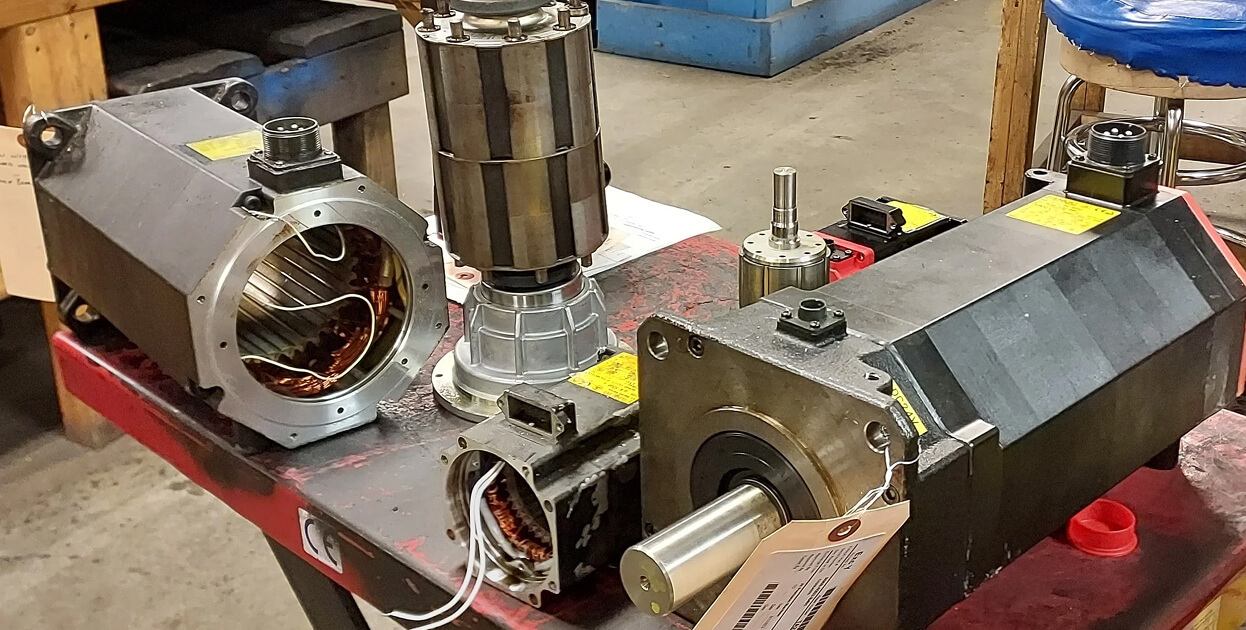 Expert servo motor repair by TIE Industrial engineer