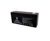 Raion Power 6V 3.2Ah Non-Spillable Replacement Rechargebale Battery for Alaris Medical 599 SpaceSaver Star Flow Pump