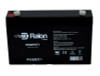 Raion Power RG0670T1 Replacement Battery Cartridge for Pace Tech Vitalmax 800 Pulse Oximeter