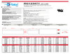 Raion Power RG1234T1 12V 3.4Ah Battery Data Sheet for Bear Medical Systems Bear 33 Portable Ventilator