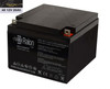 Raion Power Replacement 12V 26Ah RG12260FP Battery for Draeger Medical Narkomed 6000 - 4 Pack