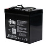 Raion Power Replacement 12V 55Ah Battery for Ergotron SV22 Styleview Cart - 1 Pack